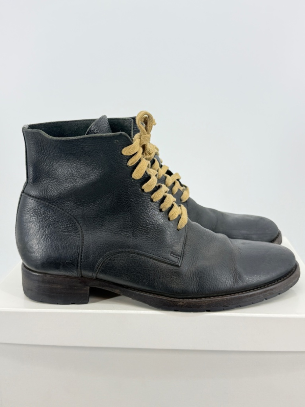 Buttero Leather Lace Up Boots